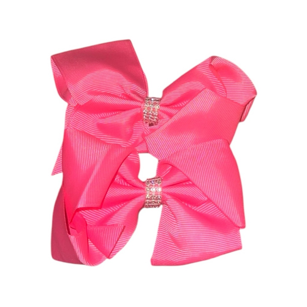Pink Hair Bow Set